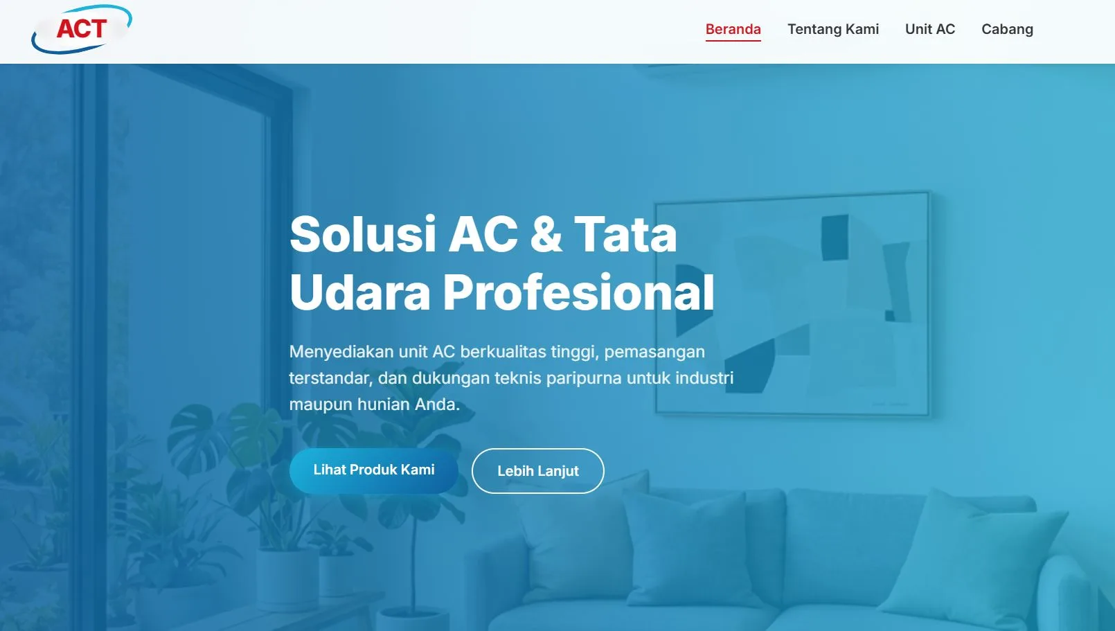 ACT Cool Teknik & AC Mockup